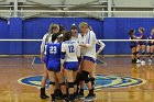 Volleyball vs Emerson  Wheaton College Women's Volleyball vs Emerson College. - Photo by Keith Nordstrom : Wheaton, Volleyball, VB2019